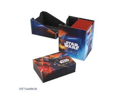 Gamegenic - Star Wars: Unlimited Soft Crate - Rey/Kylo Ren