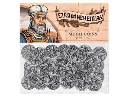 Ezra & Nehemiah Metal Coins (50)