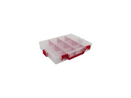 ideal box xl transparentni cervena