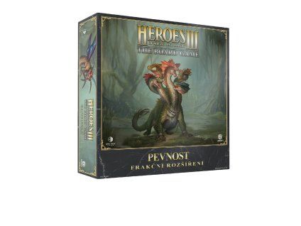 Heroes of Might & Magic III: The Board Game – rozšíření Pevnost - CZ  Česká verze
