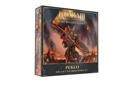 Heroes of Might & Magic III: The Board Game – rozšíření Peklo - CZ  Česká verze