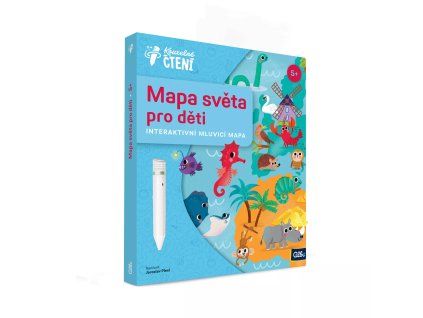 Mapa světa pro děti (Kouzelné čtení)