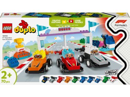 LEGO® DUPLO® Závodní auta a řidiči týmu F1® 10445