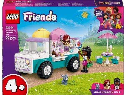 LEGO® Friends Zmrzlinářské auto v městečku Heartlake 42644