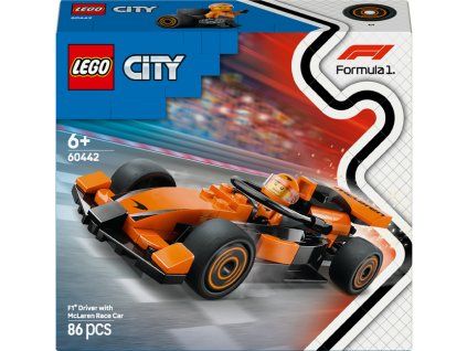 LEGO® City Jezdec F1® se závodním vozem McLaren 60442