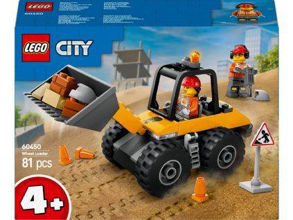 LEGO® City Žlutý kolový nakladač 60450