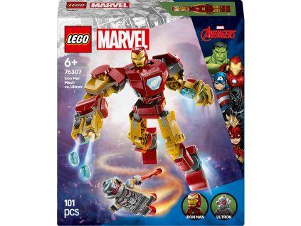 LEGO® Marvel Iron Man v robotickém obleku vs. Ultron 76307