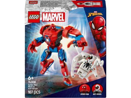 LEGO® Marvel Spider-Man v robotickém obleku vs. Anti-Venom 76308