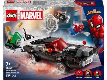 LEGO® Marvel Spider-Man vs. Venomův výkonný sporťák 76309