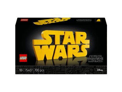 LEGO® Star Wars™ Logo Star Wars™ z kostek 75407