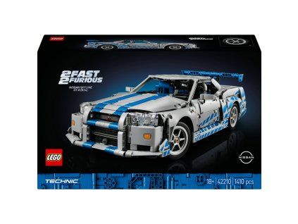 LEGO® Technic 2 Fast 2 Furious Auto Nissan Skyline GT-R (R34) 42210