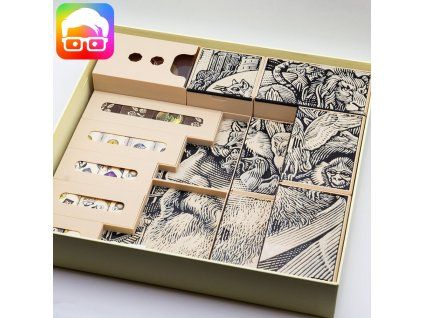 Darwinovy cesty -  insert MitroCZECH organizer BoardGameHolic