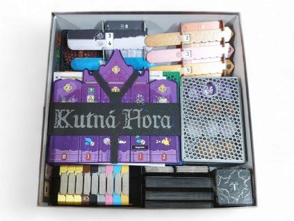 Kutná Hora: Město stříbra -  insert MitroCZECH organizer BoardGameHolic