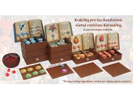 Kvedlalové z Kvedlinburku  insert MitroCZECH organizer BoardGameHolic