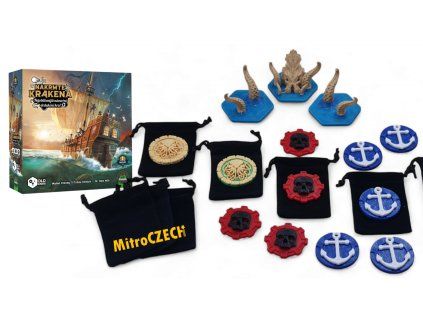 Nakrmte Krakena - deluxe upgrade insert MitroCZECH organizer BoardGameHolic
