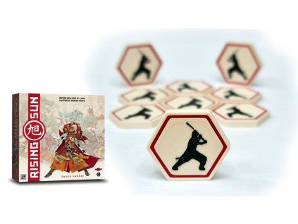Rising Sun - Ronin žetony insert MitroCZECH organizer BoardGameHolic