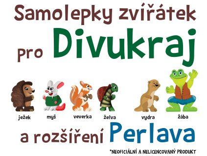 Samolepky Divukraj  insert MitroCZECH organizer BoardGameHolic