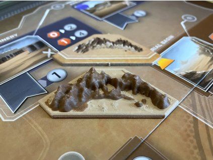 Štítový val do hry Dune: Imperium - Uprising insert MitroCZECH organizer BoardGameHolic