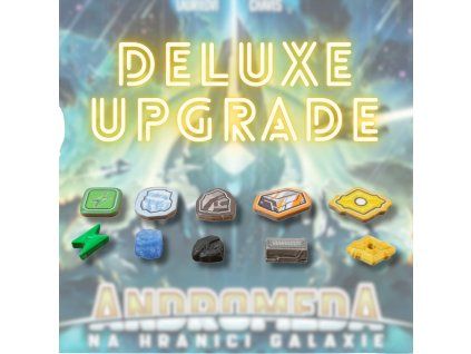 Andromeda Na hranici galaxie deluxe upgrade MitroCZECH BoardGameHolic 3Dresources