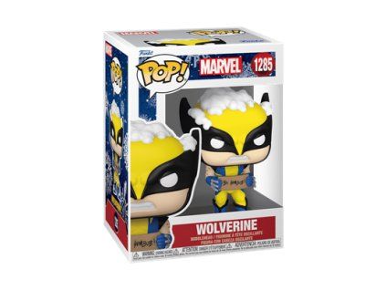 Funko POP! Marvel: Holiday - Wolverine w/ Sign
