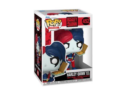 Funko POP! Heroes: DC - Harley w/Pizza