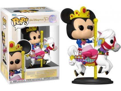 55491 funko pop 1251 disney 50th anniversary minnie mouse with carrouel[1]