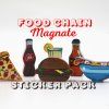 Samolepky pro Králové rychlého občerstvení - rozšíření Ketchup  (Food Chain Magnate - Ketchup Stickers)