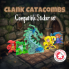 Clank! Catacombs stickers