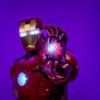 Iron Man Mark 3 Collectors Edition 76344 close left blaster Light My Bricks[1]