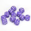 Chessex - Hrací kostka šestistěnná matná 12mm