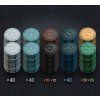 Roxley Games - Iron Clays 200 Printed box with chips