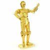 Fascinations - Metal Earth: Star Wars Gold C-3PO