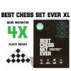Best Chess Set Ever - Best Chess Set Ever XL (Black Board) 4X