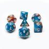 TLAMA games - Sada 7 dvoubarevných perleťových kostek pro RPG