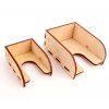 Wooden card sorter - large