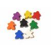Dřevěné figurky klasický meeple 16 mm (20 ks)