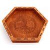 Dice Tray - Dřevěný mořený (Strom)