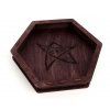 Dice Tray - Dřevěný mořený (Cthulhu)