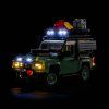 10317 LEGO LandRoverClassicDefender90 lights on Light My Bricks 1000x[1]
