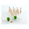 3908 2 green mini bowling design gift