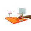 3947 4 jump basket shoot