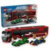 LEGO® City Kamion F1® s vozy F1® RB20 a AMR24 60445