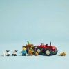 LEGO® City Červený traktor s přívěsem a ovcemi 60461