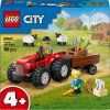 LEGO® City Červený traktor s přívěsem a ovcemi 60461