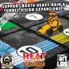 HEAT Pedal to the Metal  insert MitroCZECH organizer BoardGameHolic Tunnel vision Heavy rain Tunelové vidění Hustý déšť Am Media 00