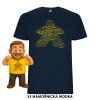 TOP 100 BGG 2025 - Meeple tričko (Barva 03 žlutá, Střih Pánské, Velikost XXL)