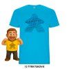 TOP 100 BGG 2025 - Meeple tričko (Barva 03 žlutá, Střih Pánské, Velikost XXL)